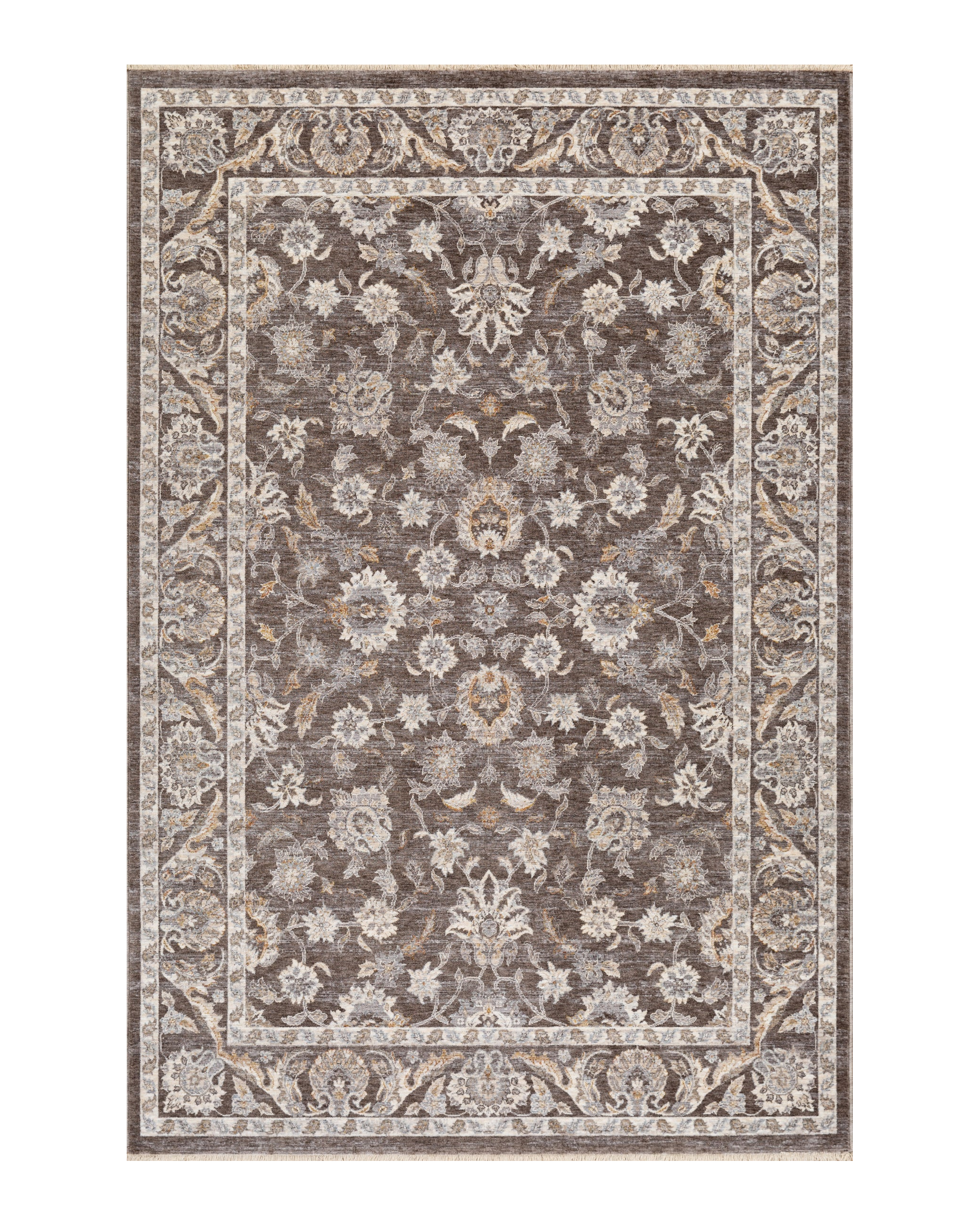 Maharaja Bordered Traditional Rug