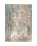 Emery Blue Abstract Rug