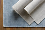 Cream textured wool area rug with natural woven pattern and soft neutral tone