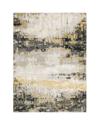 Cirque Golden Mist Abstract Rug