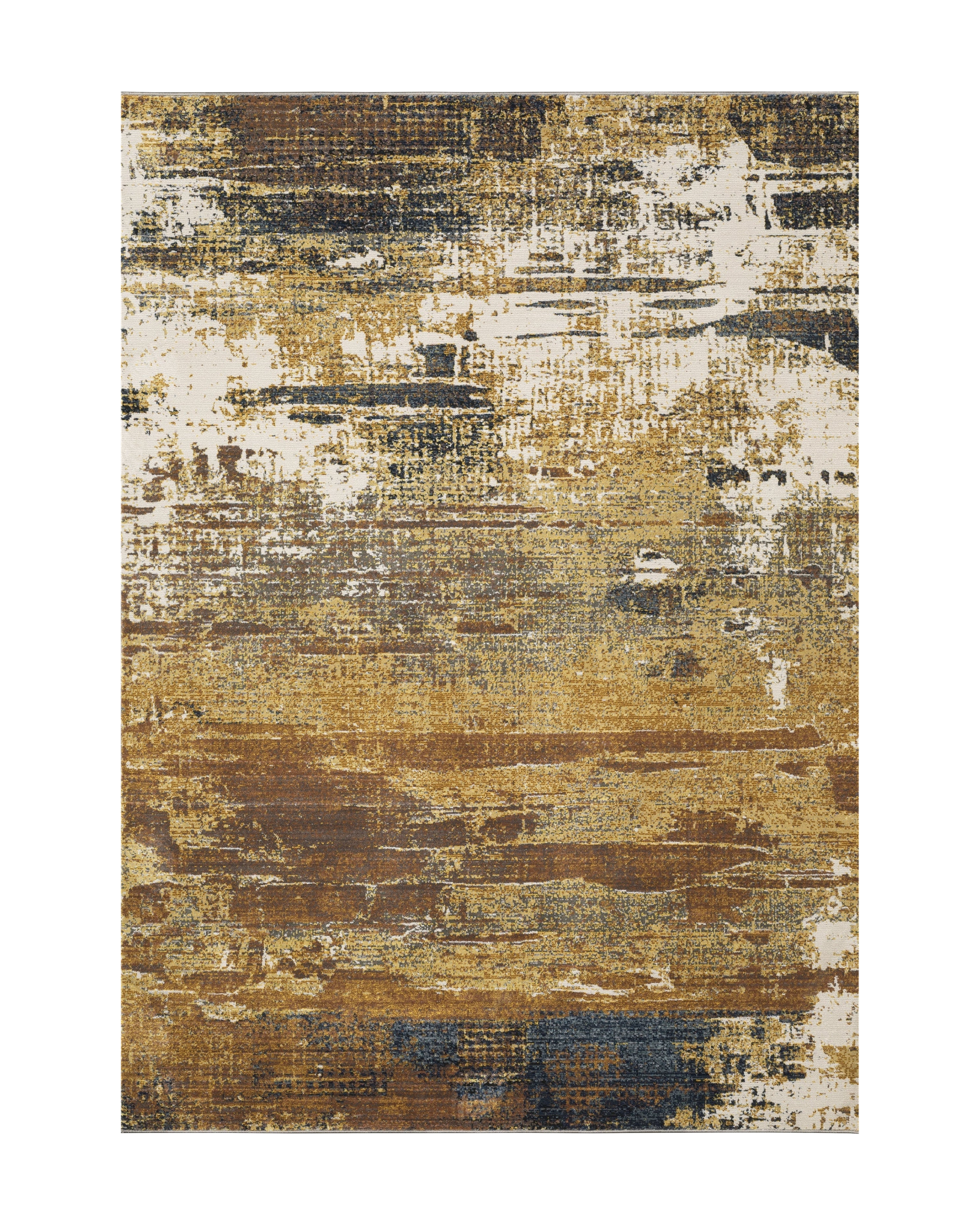 Cirque Rustic Terra Abstract Rug