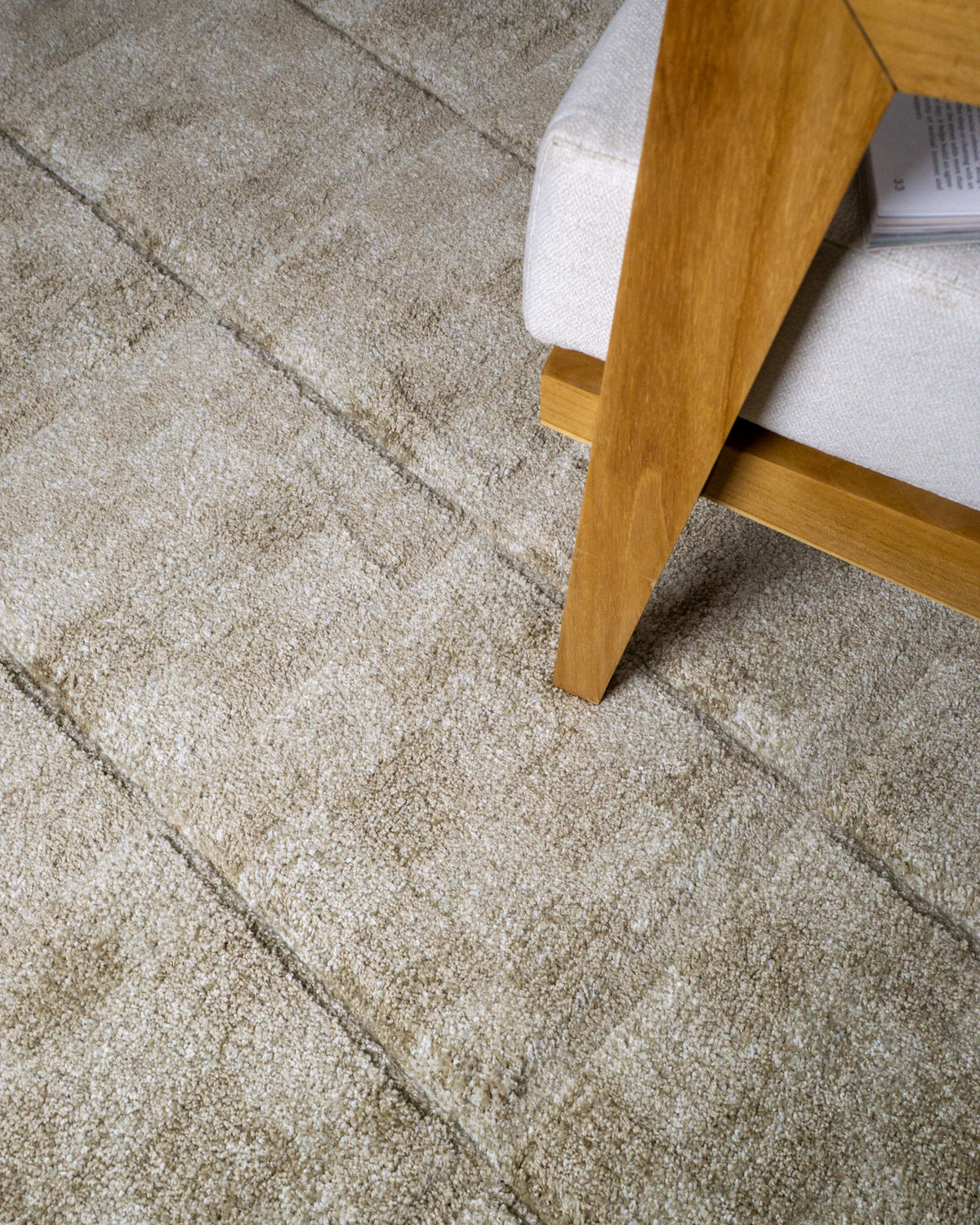 Sterling Checkered Modern Rug