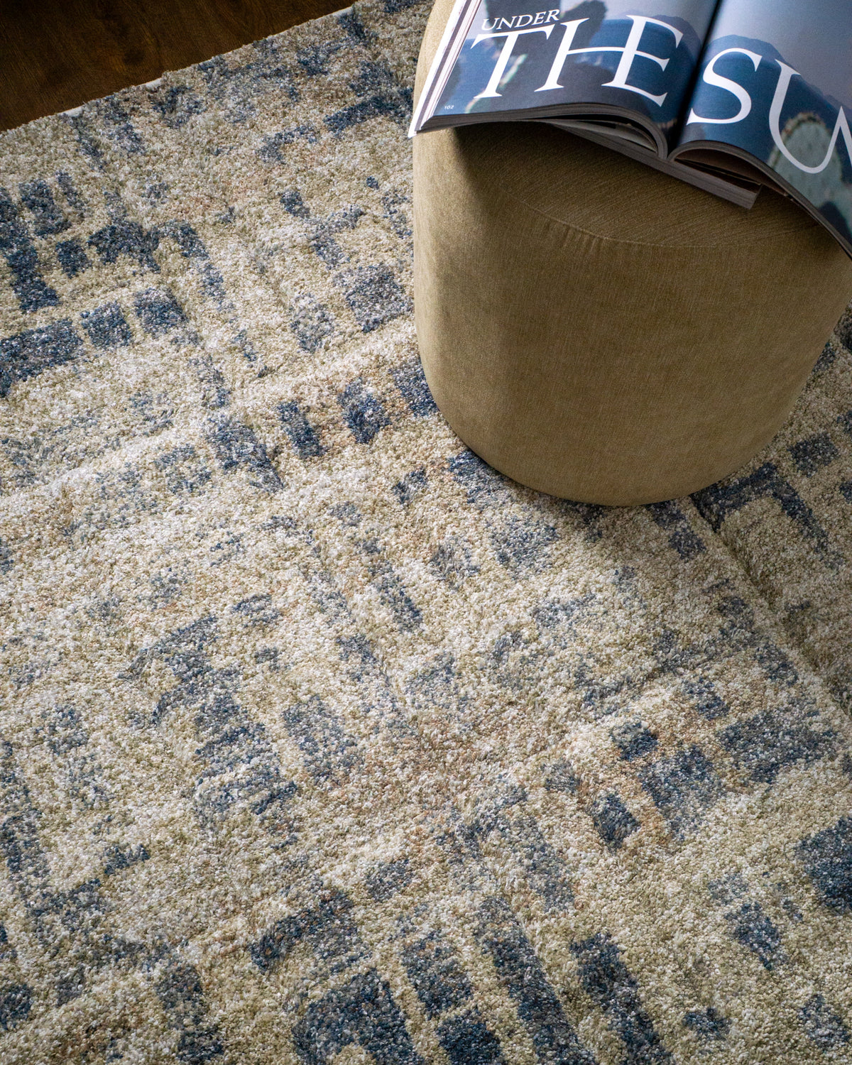 Sterling Mosaic Abstract Rug