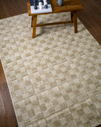 Sterling Checkered Modern Rug
