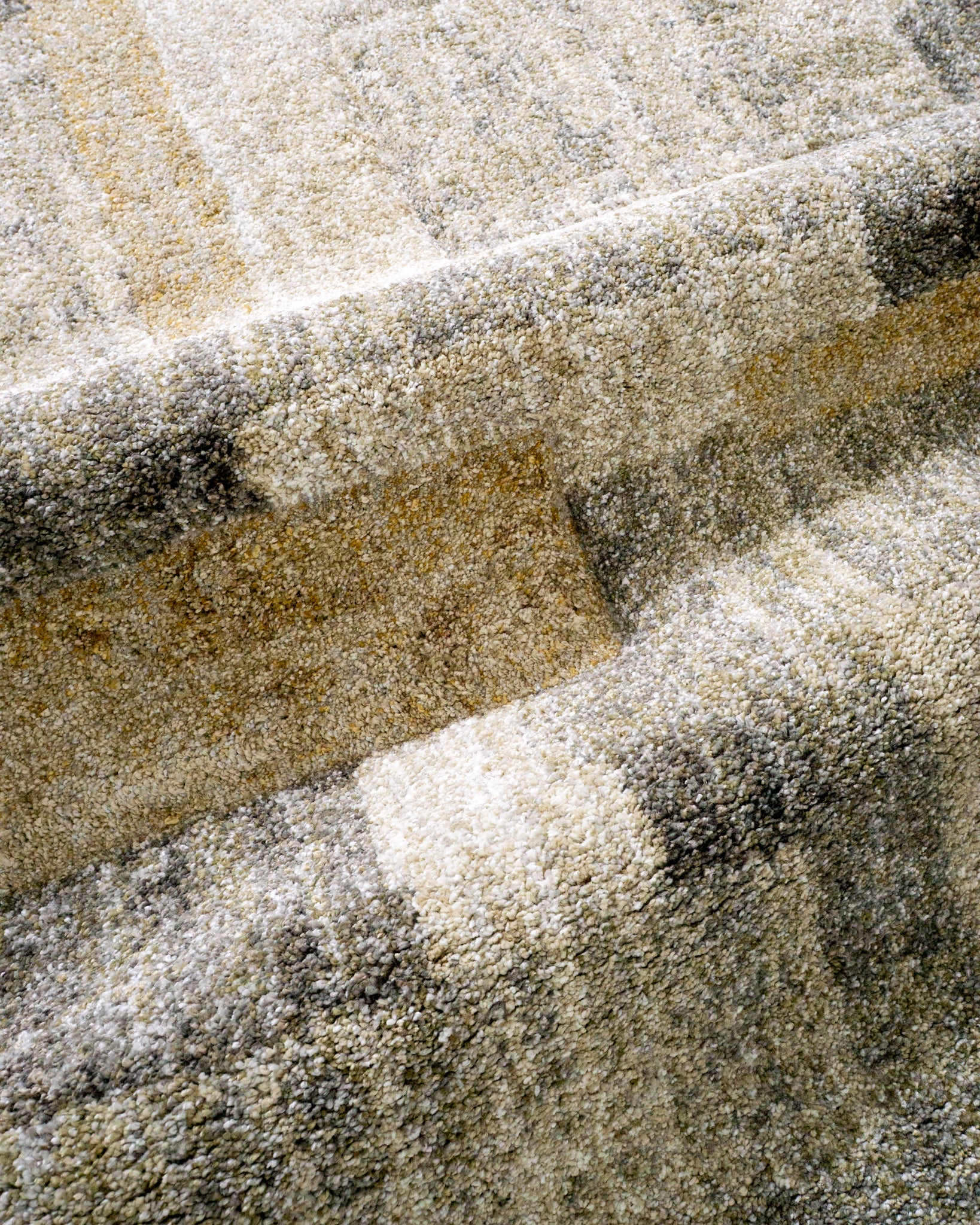 Sterling Patchwork Abstract Rug