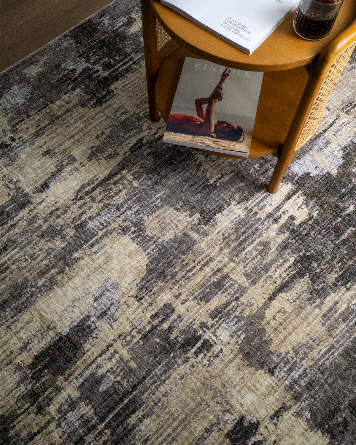 Nebula Smoked Abstract Rug