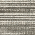 Neutral striped rug with horizontal lines in beige and gray tones