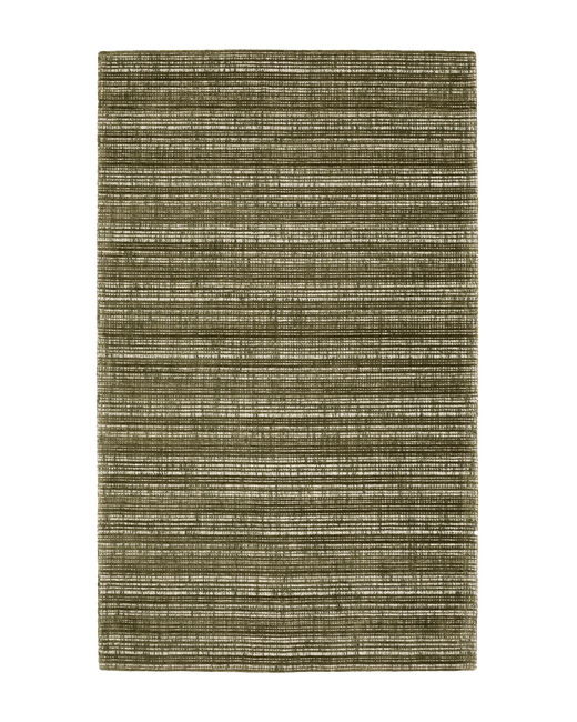 Hugo Striped Viscose Blend Modern Rug Sample