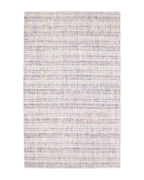 Hugo Striped Viscose Blend Modern Rug