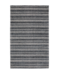Hugo Striped Viscose Blend Modern Rug