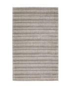 Hugo Striped Viscose Blend Modern Rug