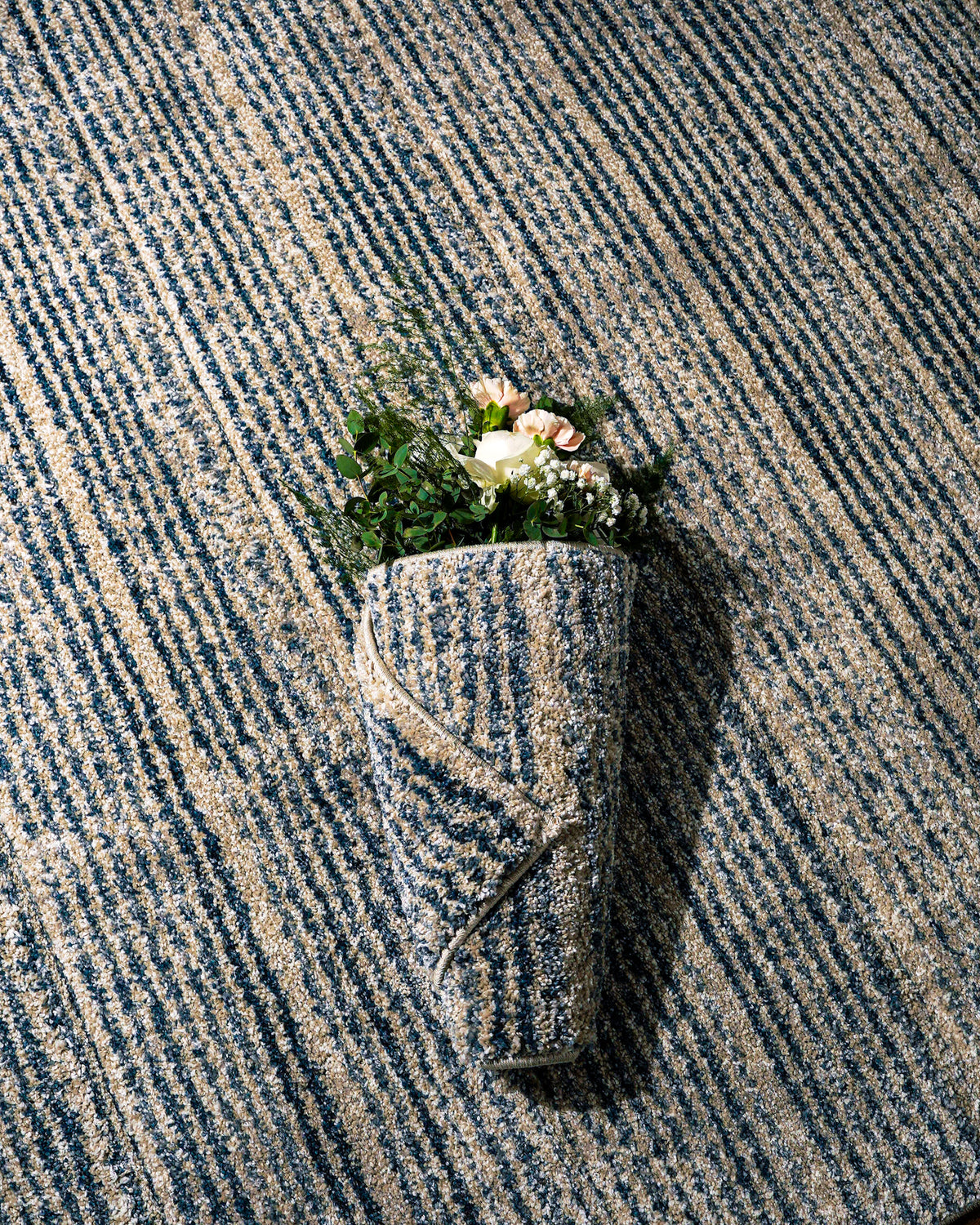 Sterling Abstract Line Rug
