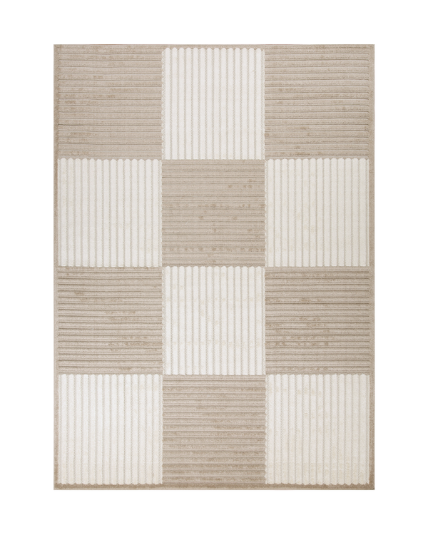 Kiara Checkered Textured Rug