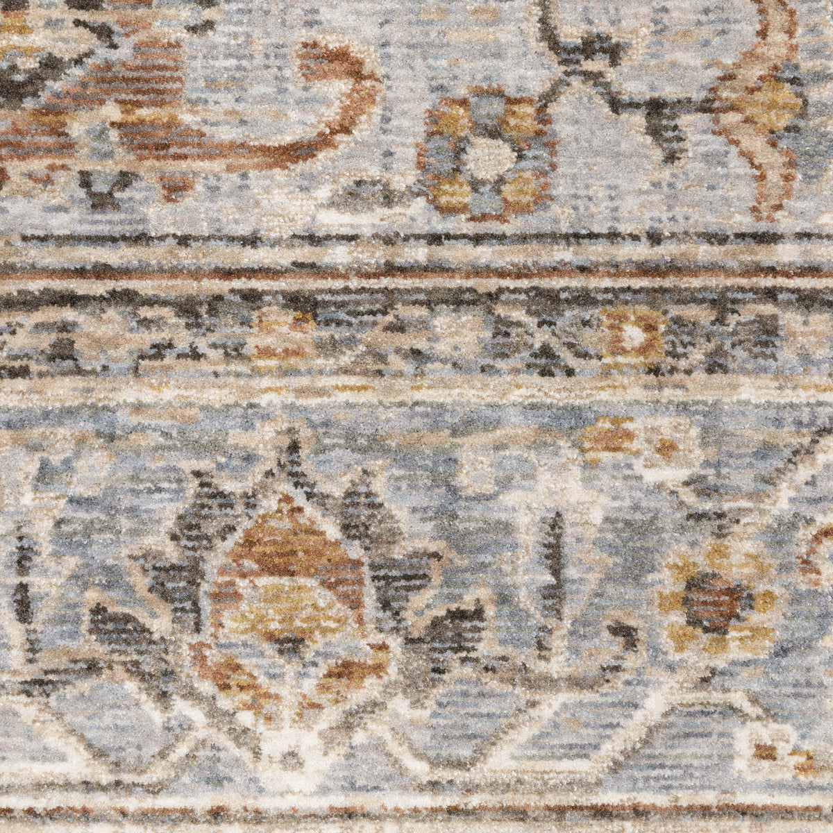 Maharaja Bordered Medallion Traditional Rug