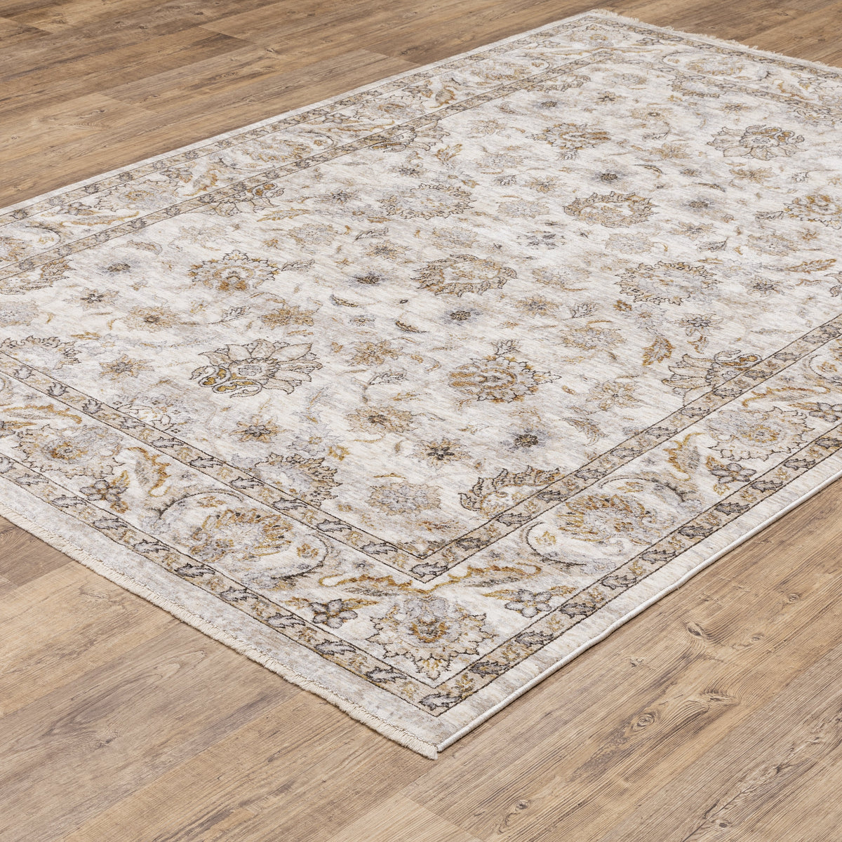 Maharaja Bordered Traditional Rug