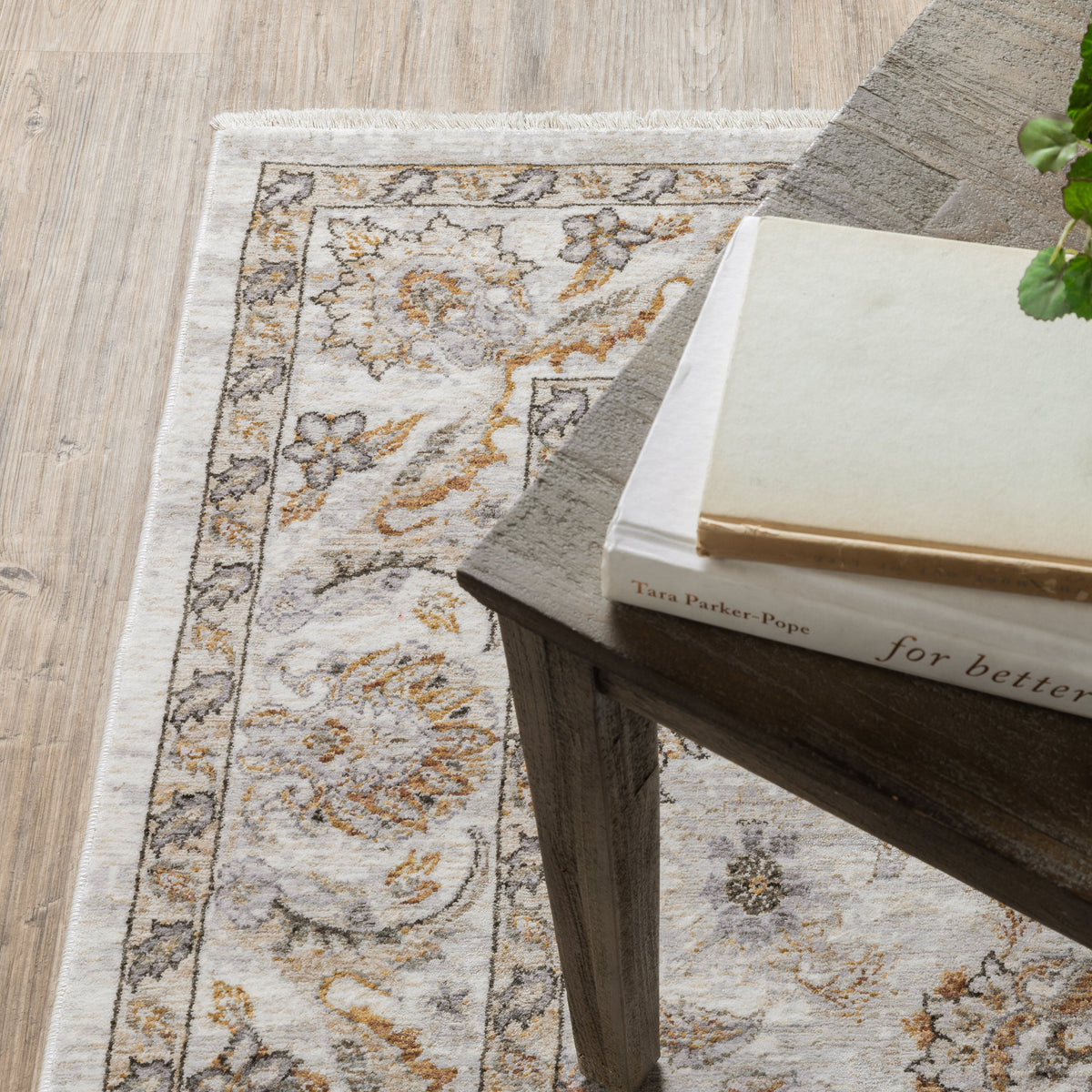 Maharaja Bordered Traditional Rug