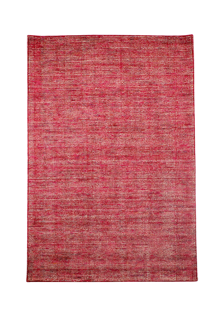 Solene Viscose Modern Rug Wine Red
