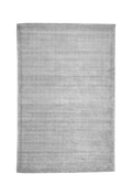 Soft gray wool area rug with subtle texture and natural weave pattern