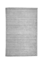 Soft gray wool area rug with subtle texture and natural weave pattern