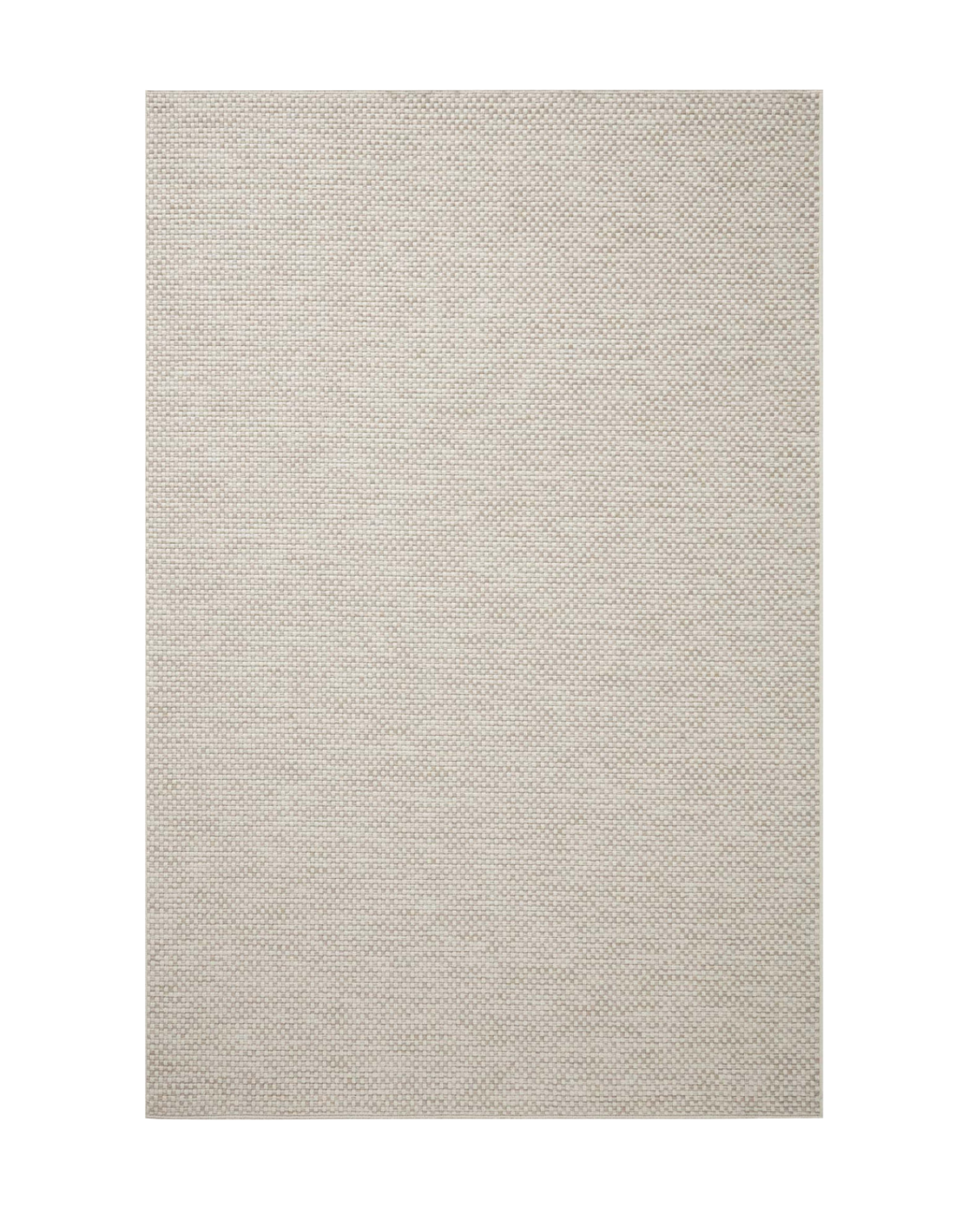 Montclair Basket Weave Neutral Indoor Outdoor Rug