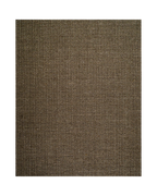Olive green textured wool rug with tight woven pattern in neutral tone