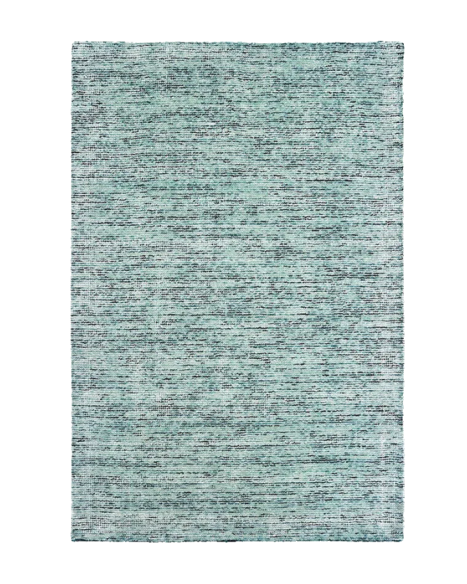 Solene Viscose Modern Rug Aqua