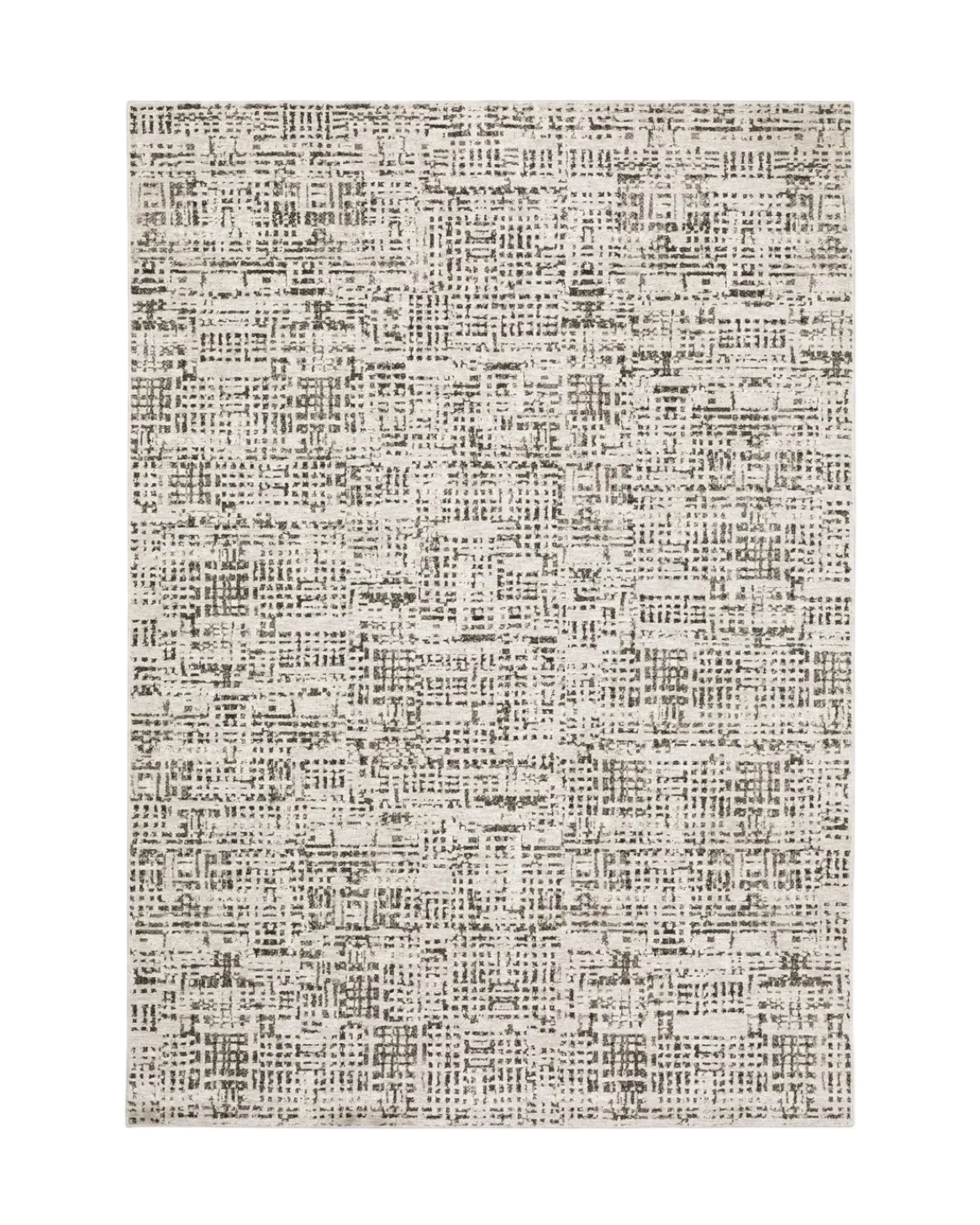 Nebula Grid Abstract Rug