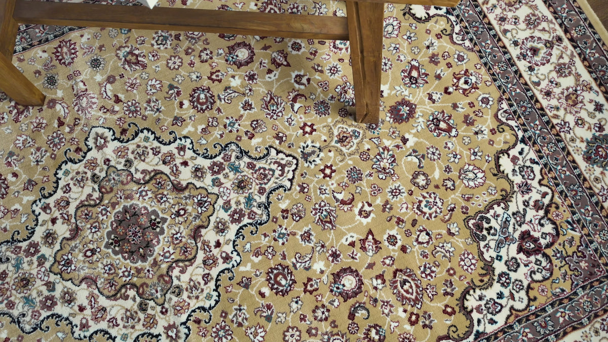 Gavino Bordered Medallion Rug