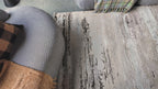 Azure Fade Abstract Rug