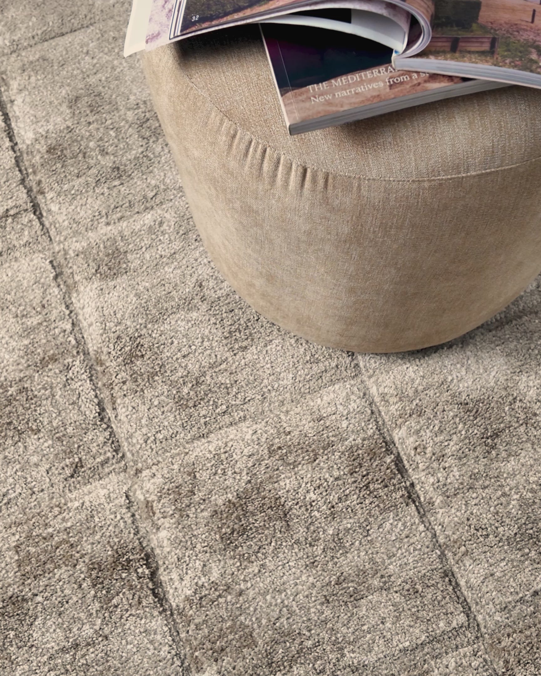 Sterling Checkered Modern Rug