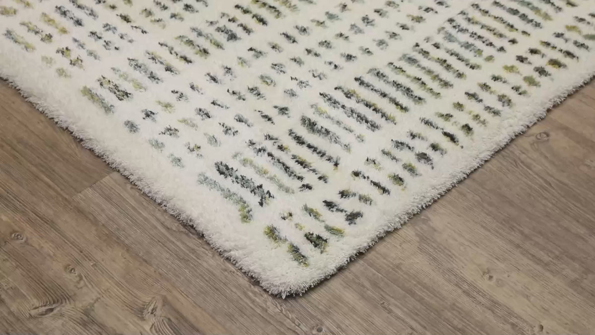 Granville Dotted Lined Modern Rug