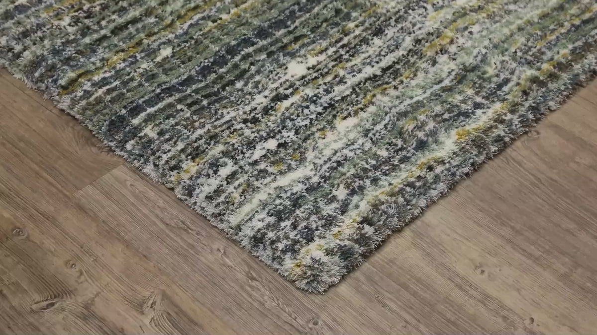 Granville Fade Checkered Abstract Rug