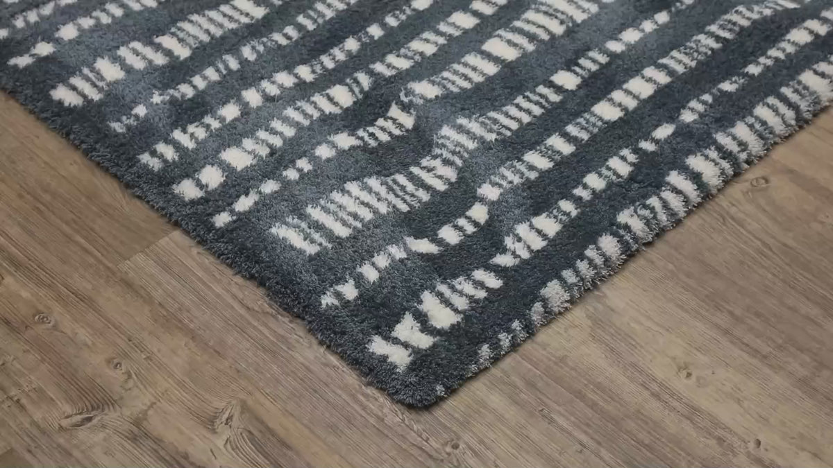 Granville Wavy Lined Modern Rug