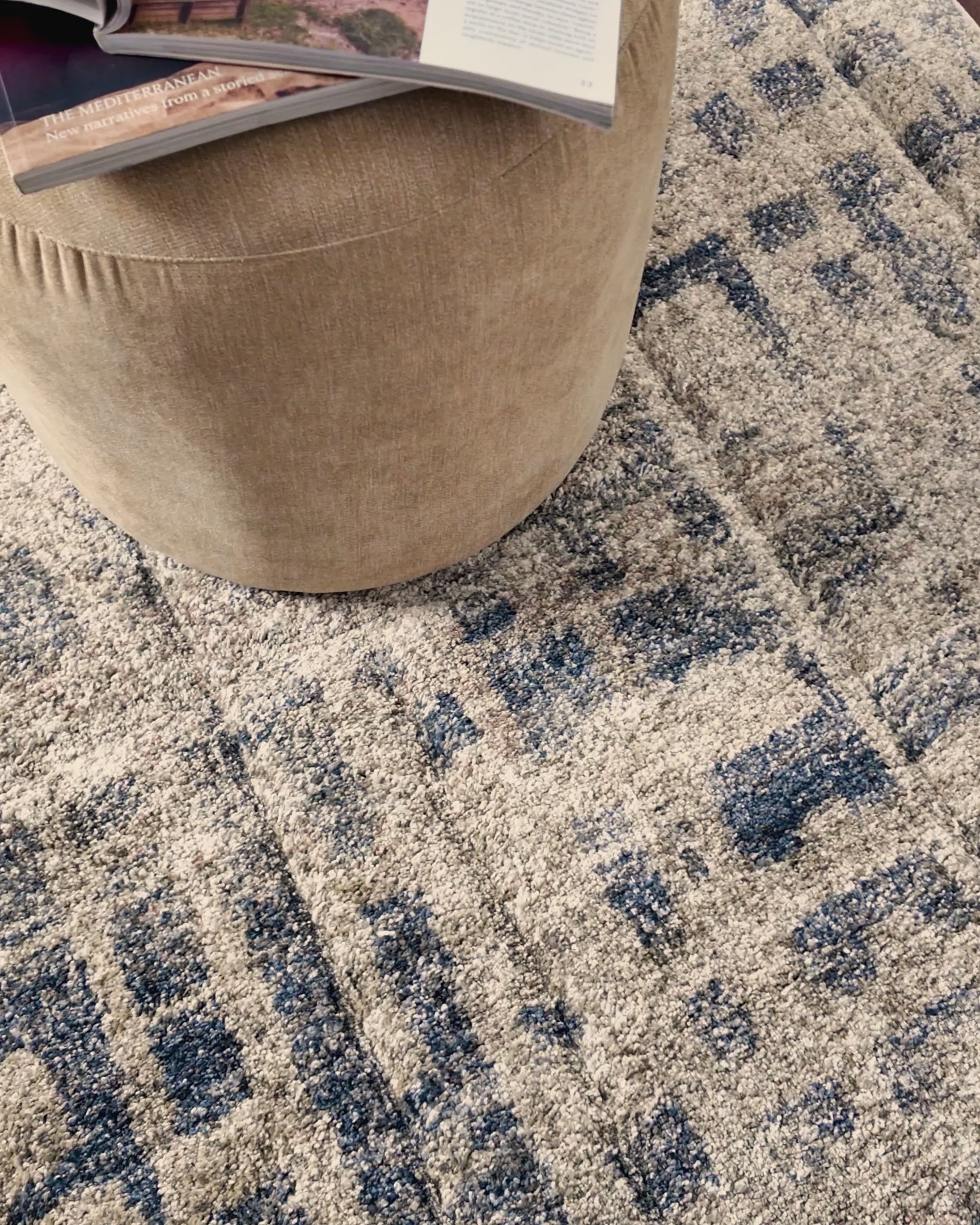 Sterling Mosaic Abstract Rug