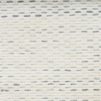 Cream textured area rug with subtle horizontal striping and natural woven pattern